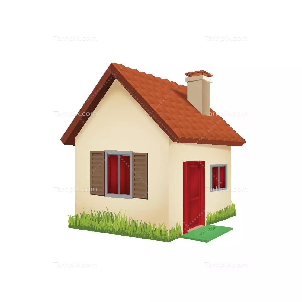 کتابخانه طراحی نمای خانه وکتور شماره 01 برای معماران و طراحان داخلی