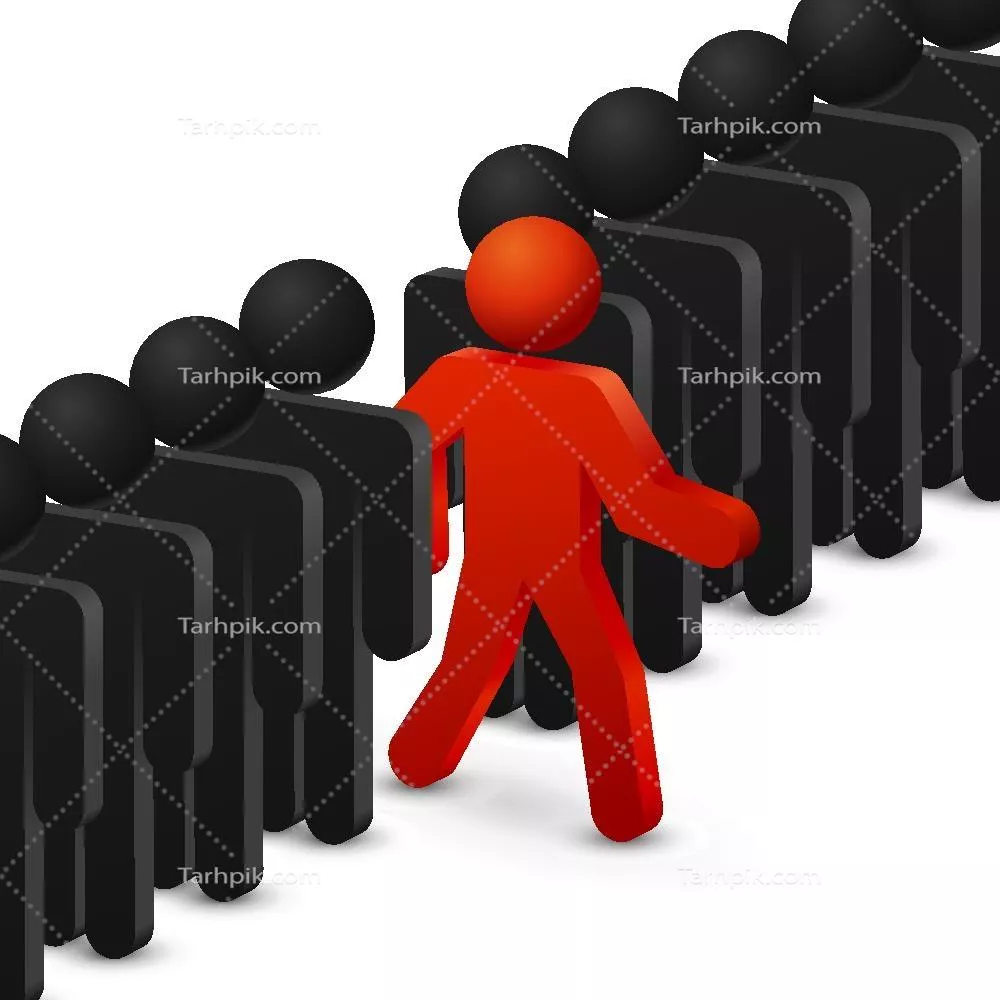 وکتور مفهوم رهبری و اصالت در طراحی و گرافیک ویدئویی