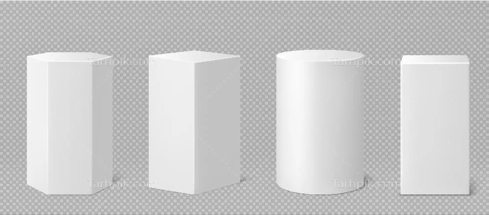 وکتور پایه گرد شکل با طراحی زیبا و منحصر به فرد