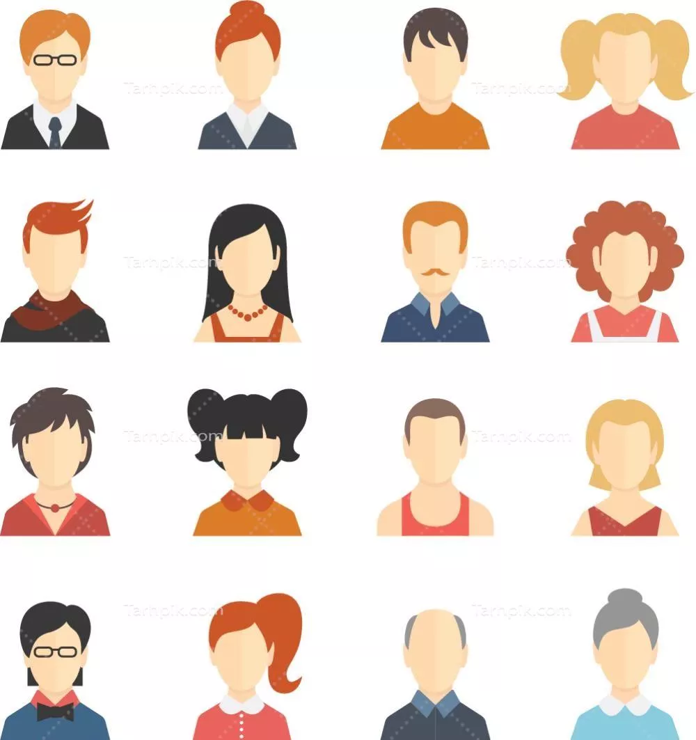 آیکون نمایه کاربری وکتور با طراحی مدرن و قابل استفاده در پروژه‌های دیجیتال