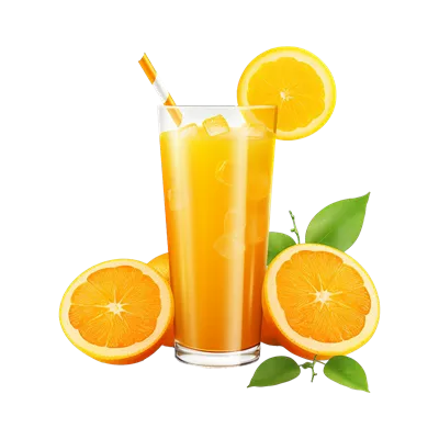 عکس دوربری آبپز تازه پرتقال با پسزمینه شفاف و عاری از حباب و مواد افزودنی