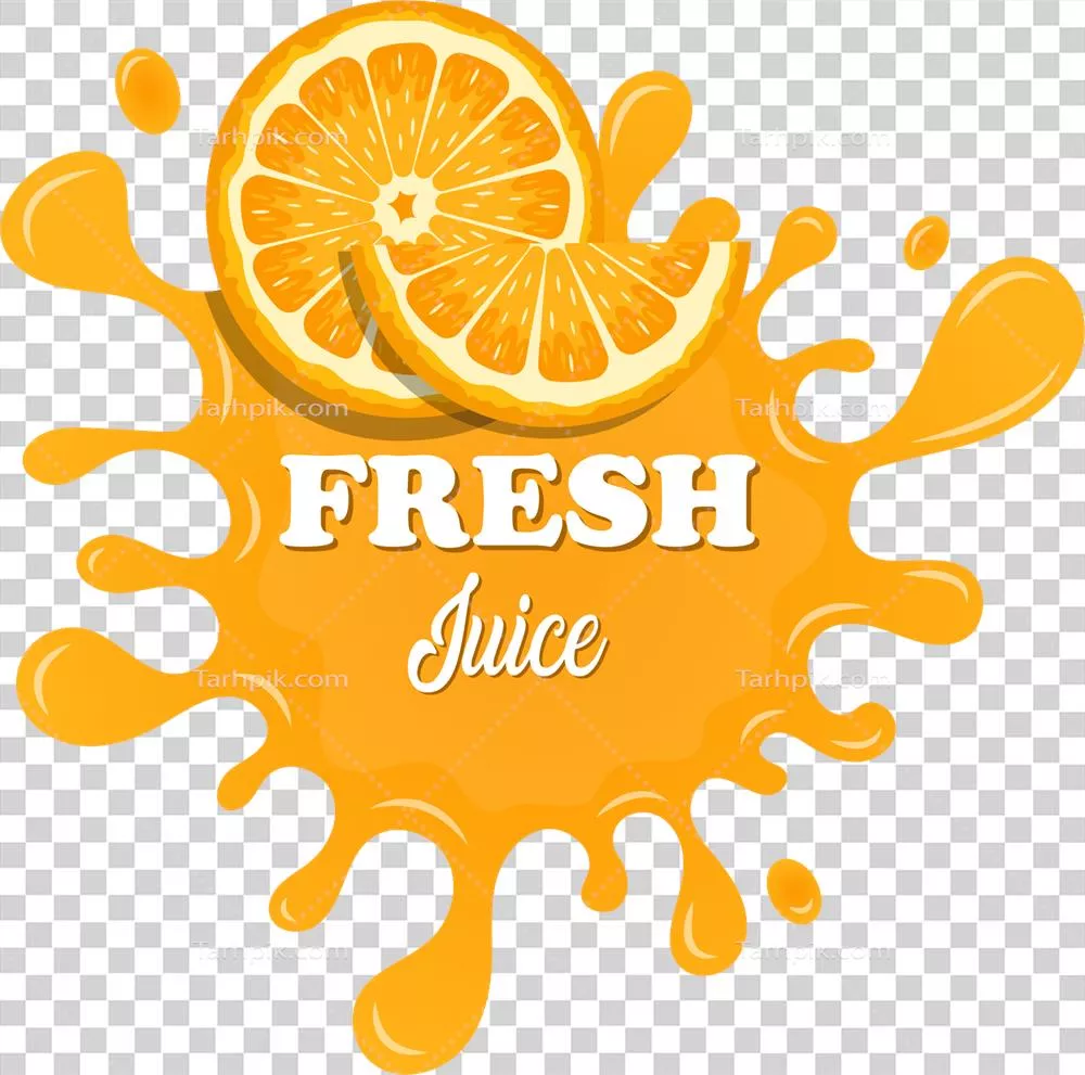 عکس دوربری طراحی و تصویرسازی کلیپ آرت آبمیوه و پاشش میوه ها