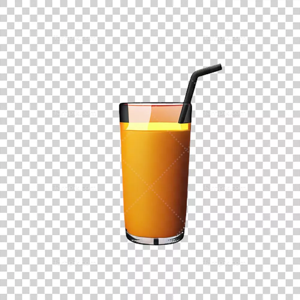 عکس دوربری نقشۀ سهبعدی نماد آبپرتقال با کیفیت بالا و طراحی خیرهکننده