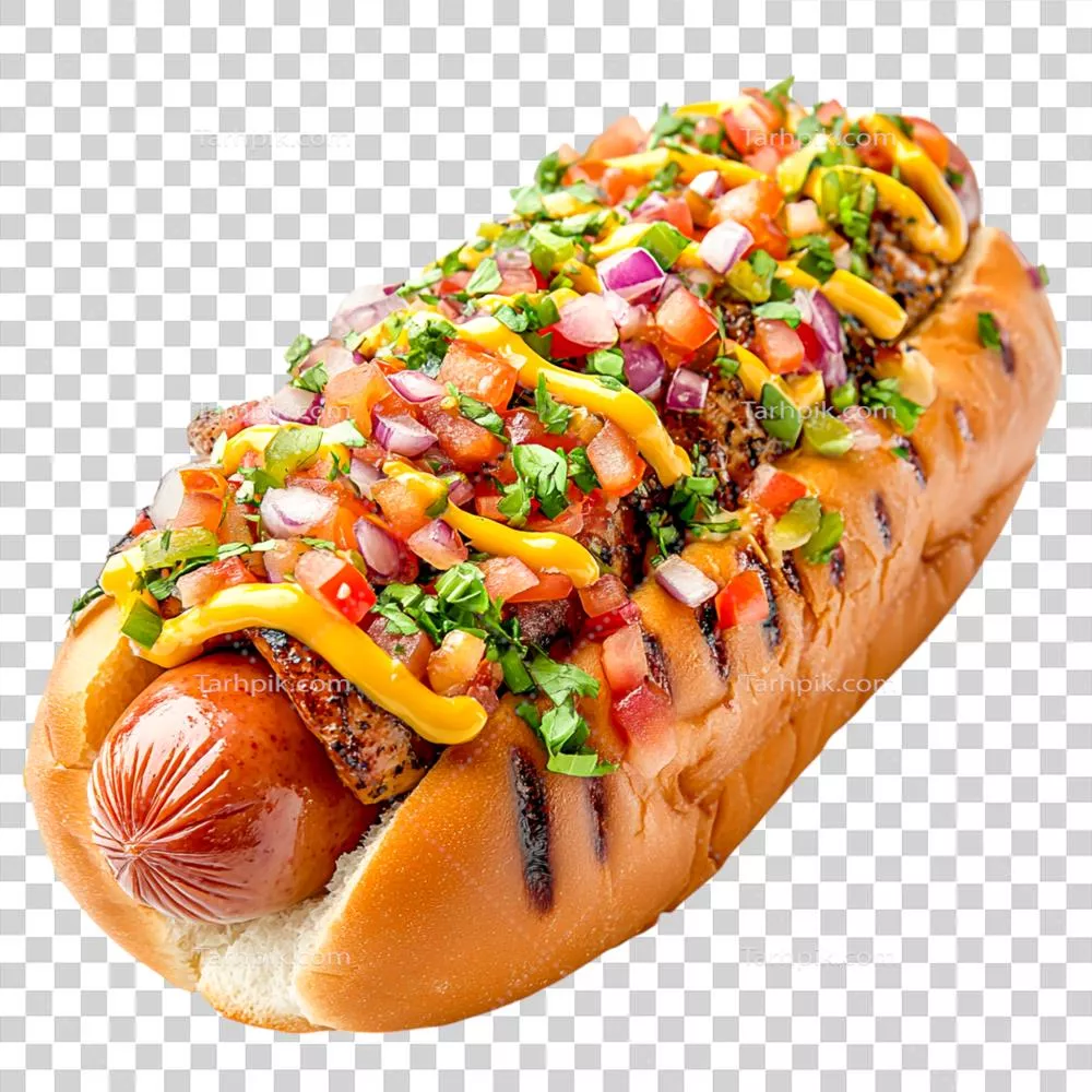 عکس دوربری هاتفی گورمت با تاپینگ‌ها و سس‌های تازه و بی‌نظیر