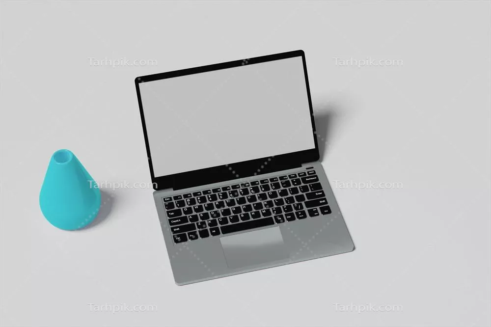 عکس صفحه نمایش خالی لپ‌تاپ: نمادی از خاموشی و ناکارآمدی فناوری