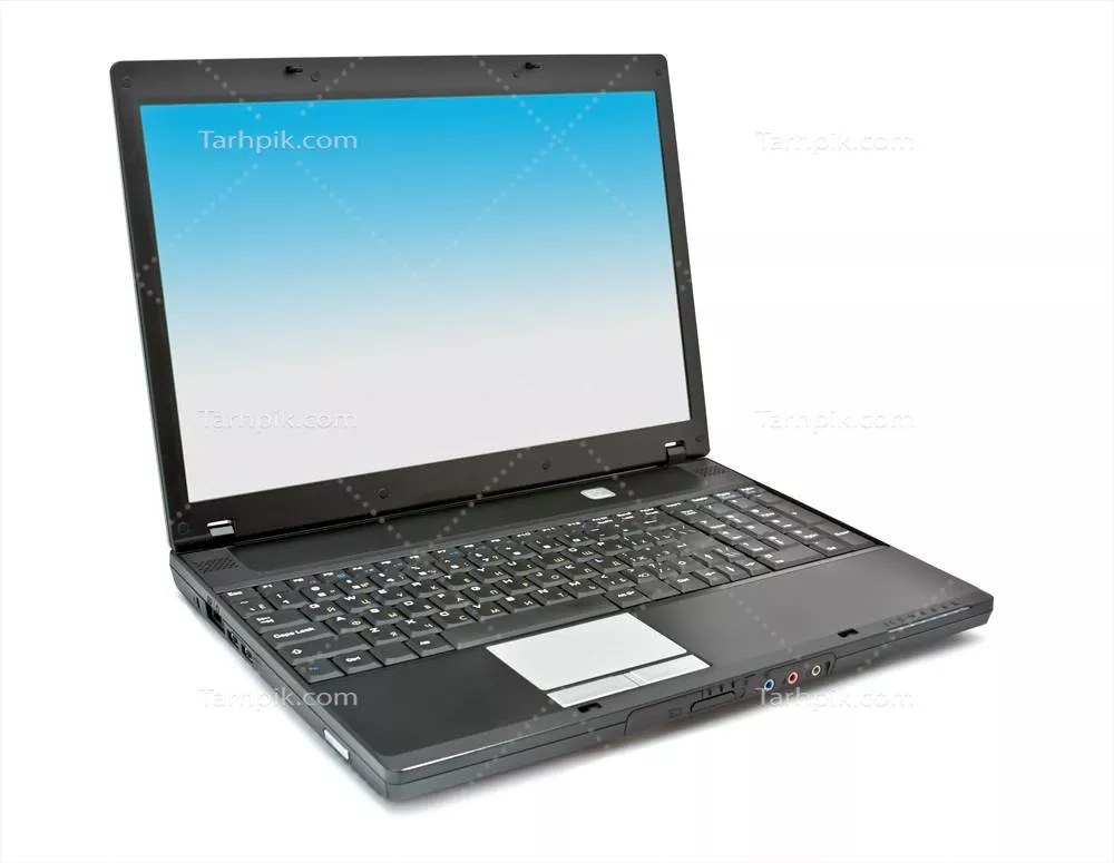 عکس لپ‌تاپ روی زمینه سفید - بررسی ویژگی‌ها و توانمندی‌ها