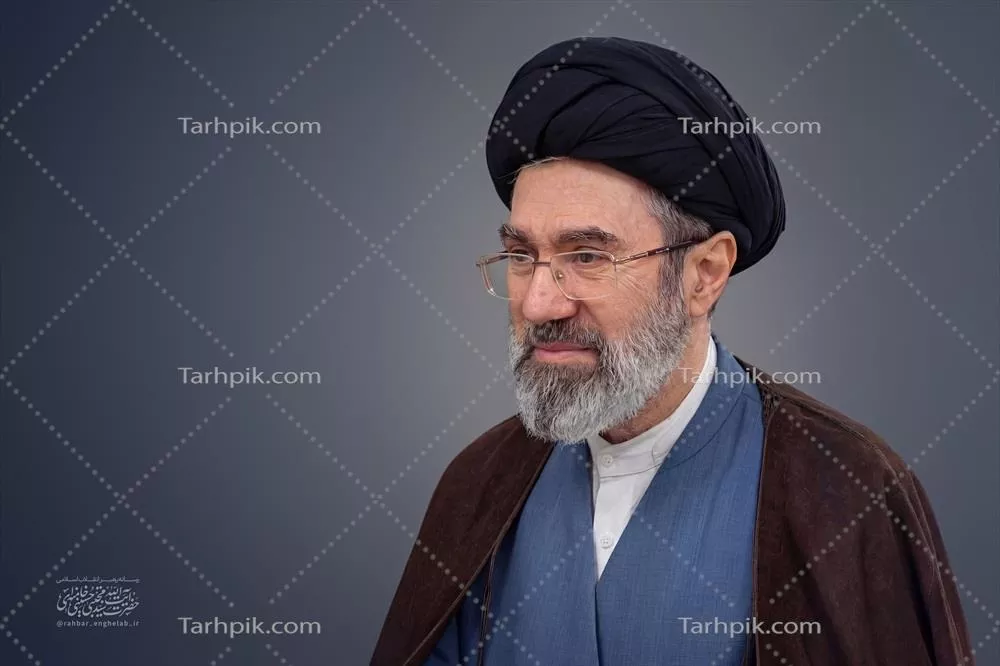 تصویر رهبر ایران سید مجتبی خامنه ای