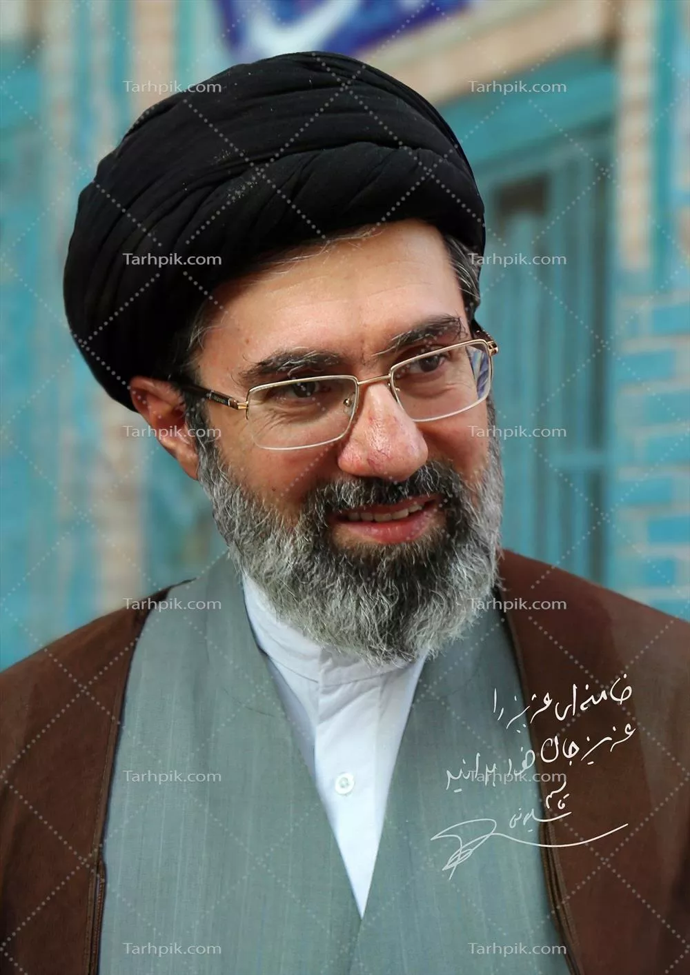 عکس رهبر جمهوری اسلامی ایران آیت الله خامنه ای 