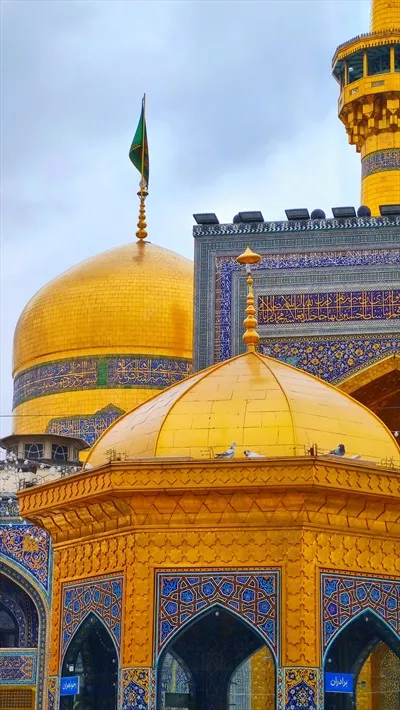 عکس با کیفیت سقاخانه حرم امام رضا