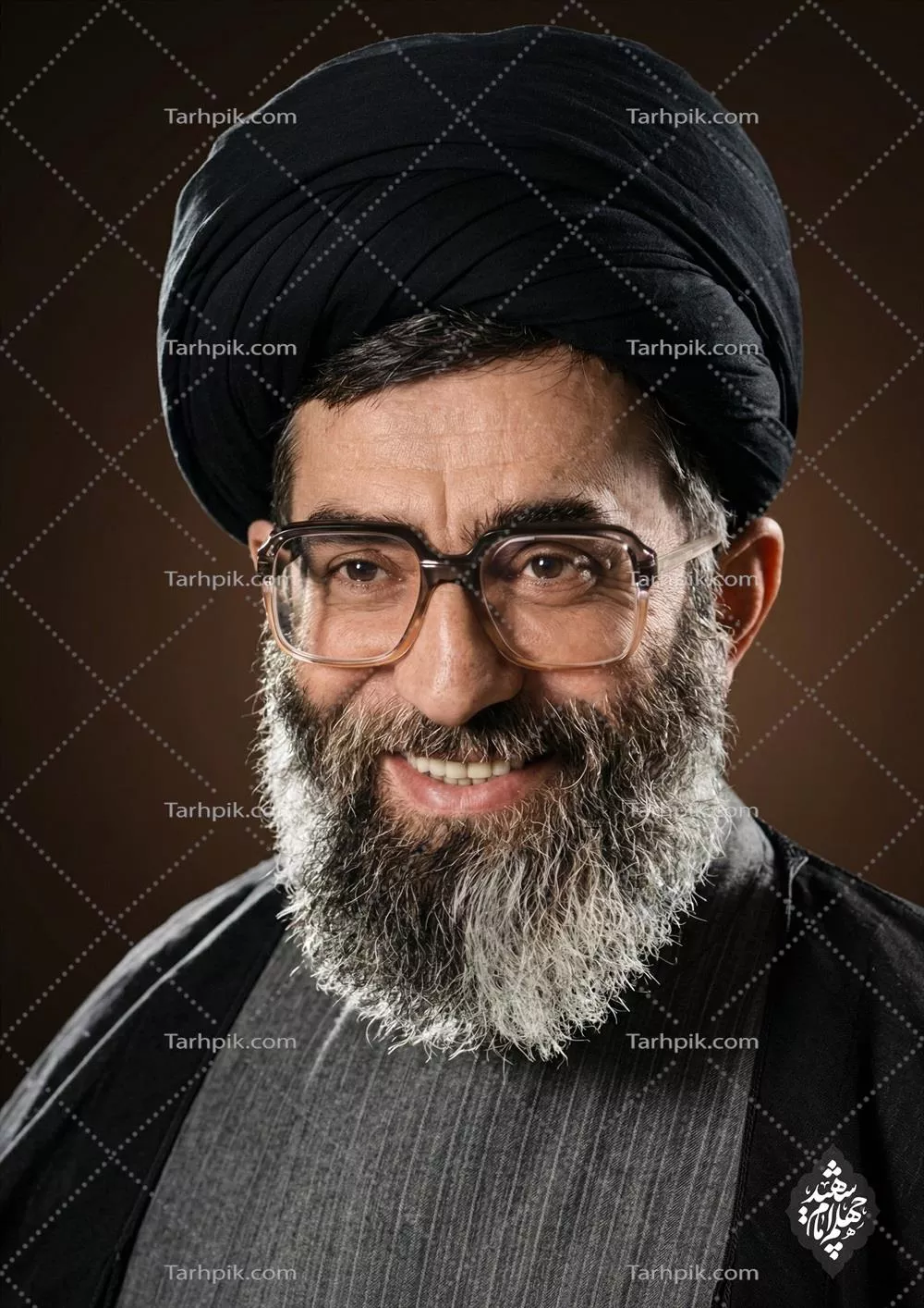عکس با کیفیت آیت الله خامنه ای در ایام جوانی