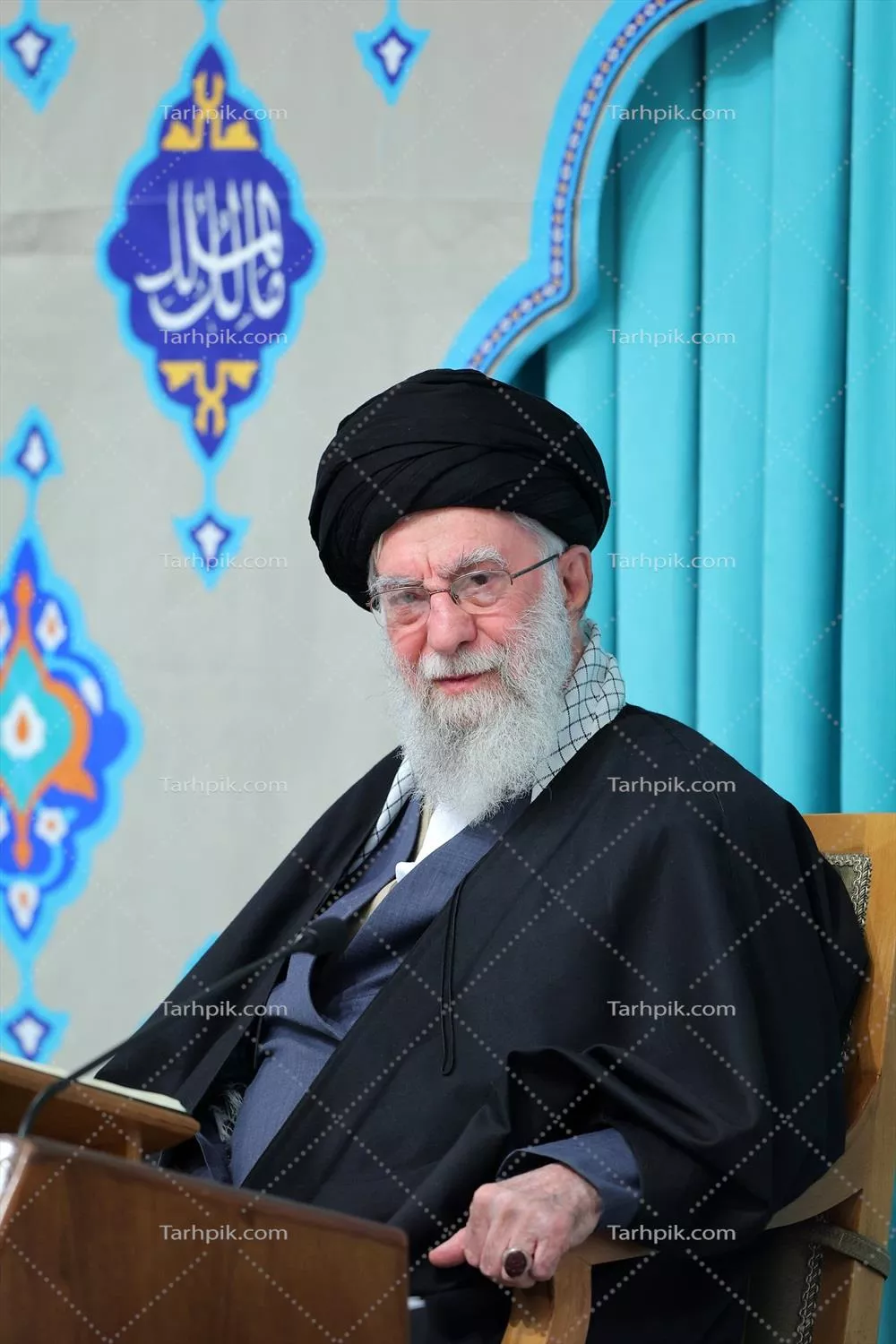 عکس رهبر شهید ایران سید علی خامنه ای