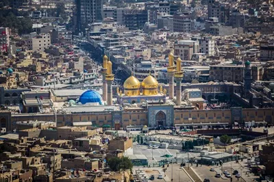 عکس با کیفیت حرم امامین کاظمین
