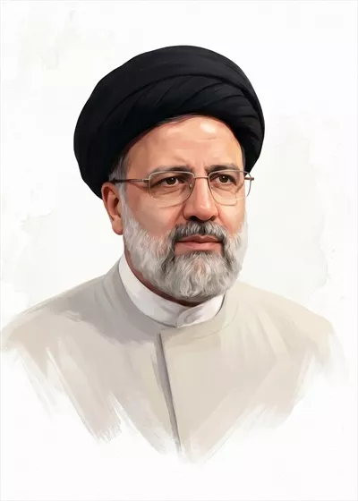 عکس جذاب شهید آیت الله سید ابراهیم رئیسی