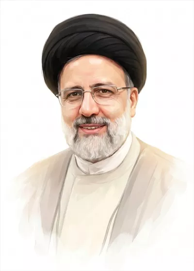 عکس ساده و صمیمی شهید رئیسی