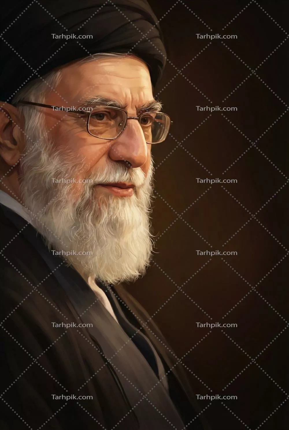 عکس با کیفیت مقام معظم رهبری شهید سید علی خامنه ای