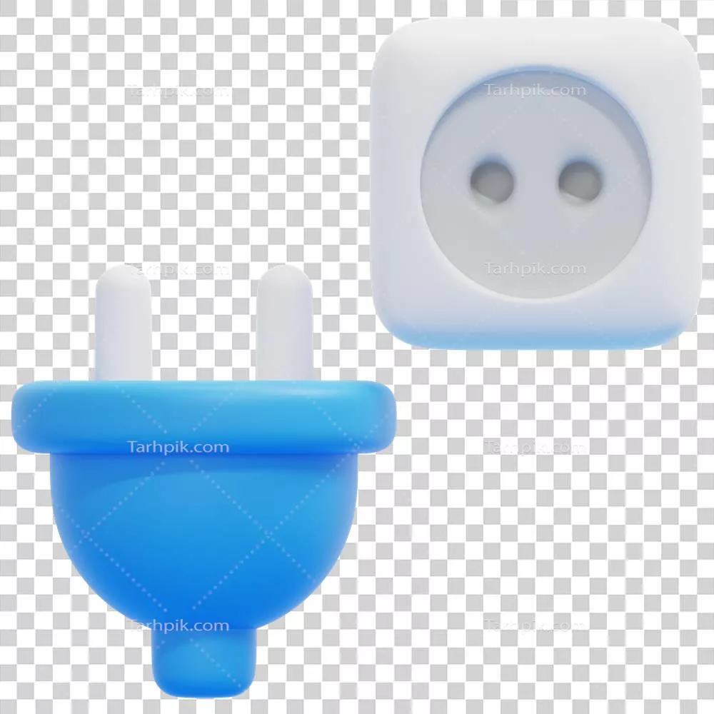 عکس دوربری تصویر واقع‌گرایانه سه‌بعدی از آیکون outlet و طراحی مدرن آن