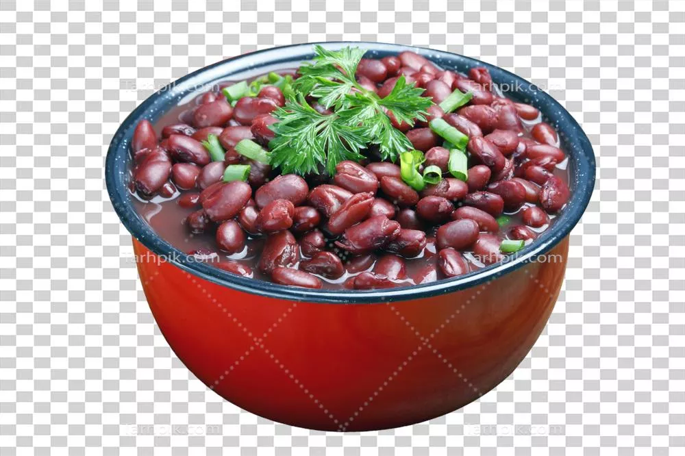 عکس دوربری غذاهای تهیه شده با لوبیای کلیوی و خواص مغذی آنها