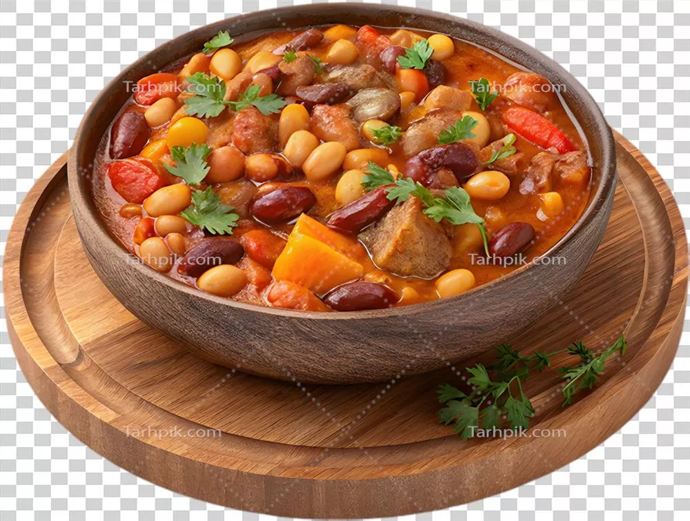 عکس دوربری تصویر گولاش گرم و دلپذیر برای محتوای جذاب آشپزی