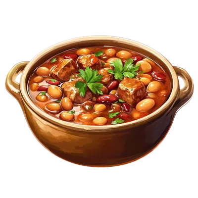 عکس دوربری نقاشی خورشت لوبیا و گوشت: دستور پخت و رازهای خوشمزهگی