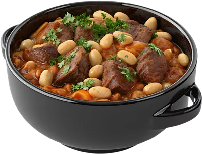 عکس دوربری تصویر گرافیکی دلپذیر کاسوله برای طراحی منو رستوران‌ها
