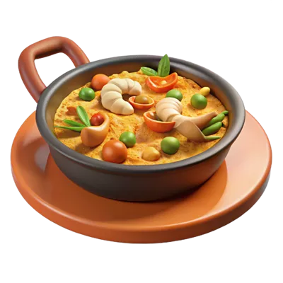 عکس دوربری دستور تهیه پائلاي دریایی فوق العاده و خوشمزه با طعم روستایی و لذیذ