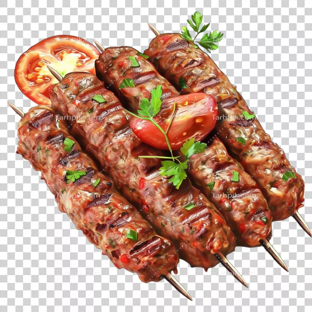 عکس دوربری دستور تهیه کباب سیخ برگر: تجربه ای غیرقابل مقاومت از کباب های کبابی