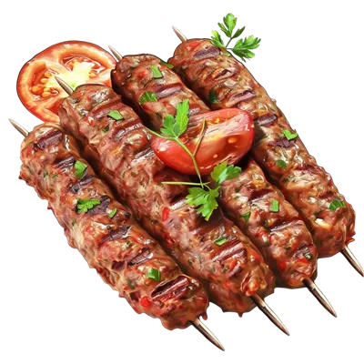 عکس دوربری دستور تهیه کباب سیخ برگر: تجربه ای غیرقابل مقاومت از کباب های کبابی