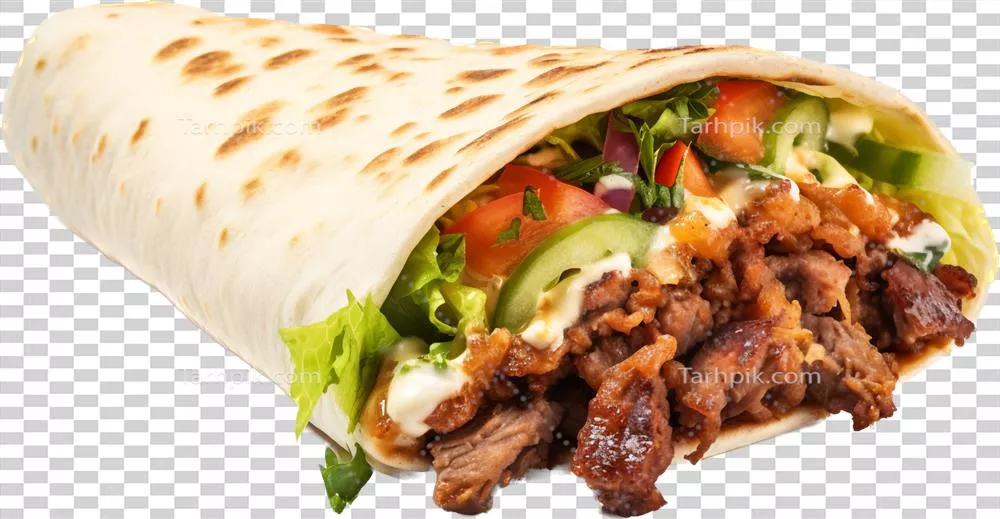 عکس دوربری کباب خوشمزه با طعم و شکل تولید شده توسط هوش مصنوعی