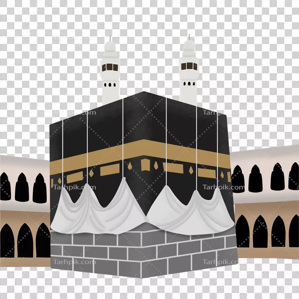 عکس دوربری کعبه؛ مکان مقدس در مکه که محور زیارت مسلمانان است