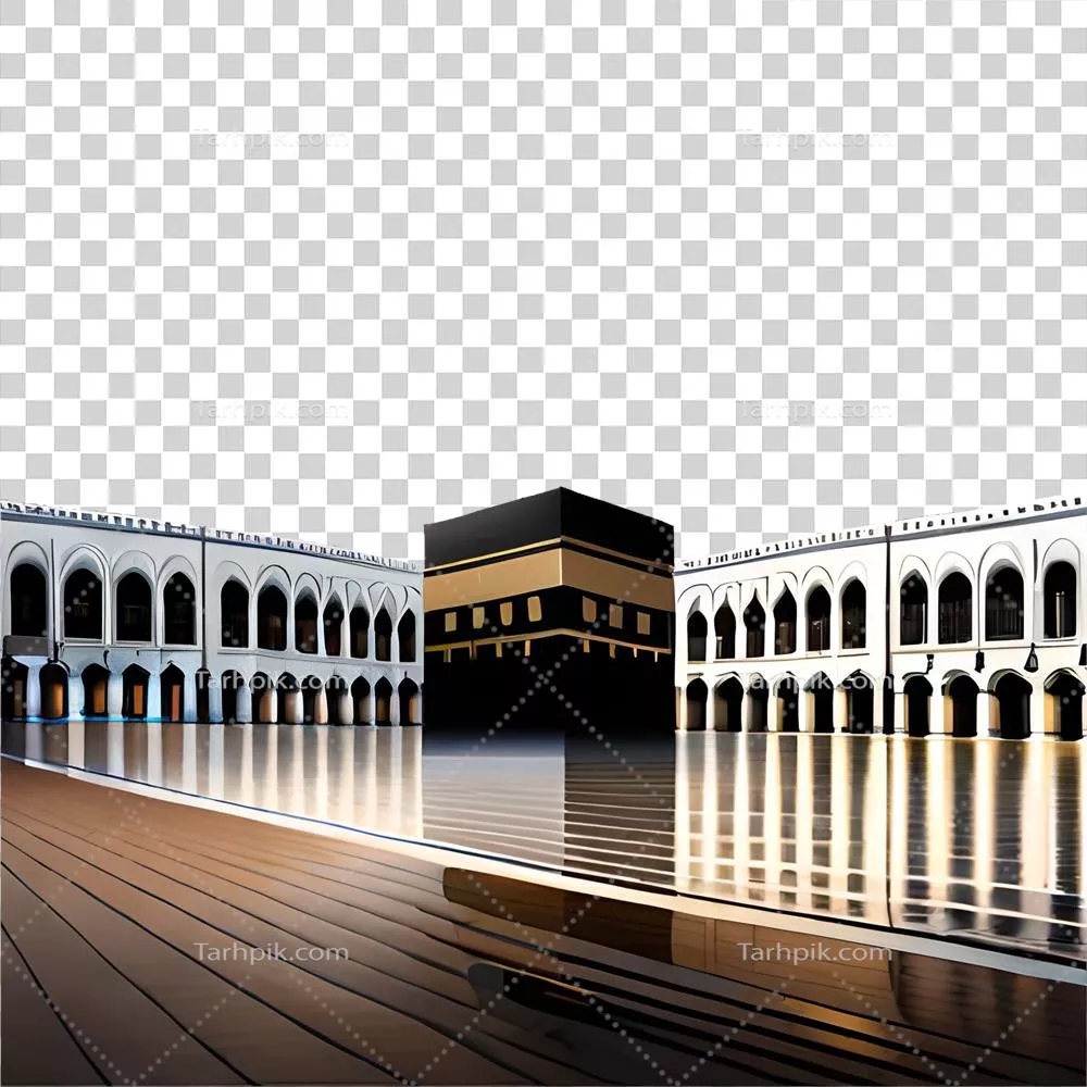 عکس دوربری کعبه‌اللہ، معجزه‌ای شگفت‌انگیز با هوش مصنوعی و خلاقیت بی‌نظیر