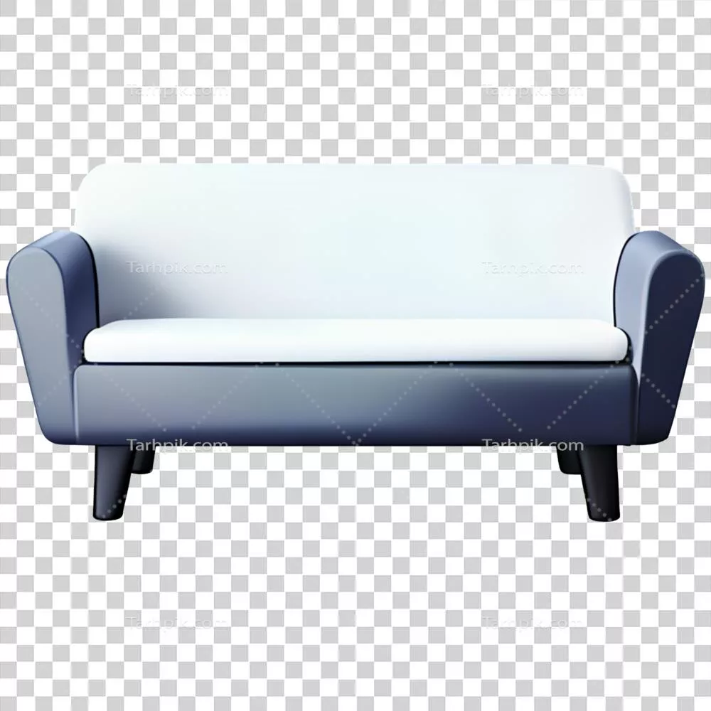 عکس دوربری نقاشی ایزومتریک از مبل با استفاده از هوش مصنوعی تولیدی