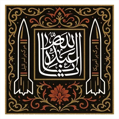 طرح عکس کتیبه یا ابا عبدالله 