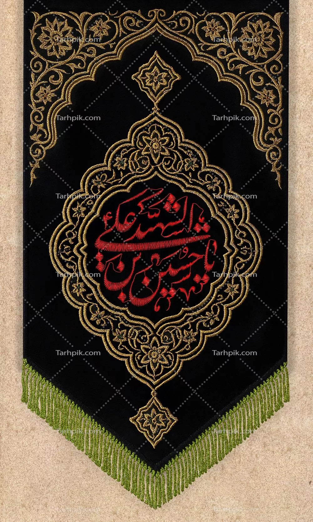 عکس پرچم یا حسین بن علی شهید