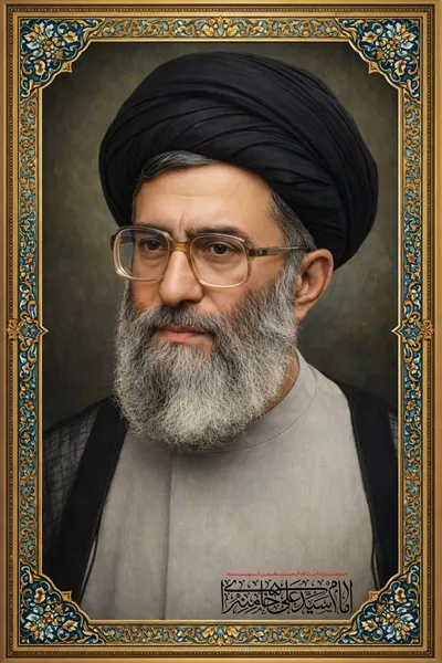 عکس امام سید علی خامنه ای شهید 