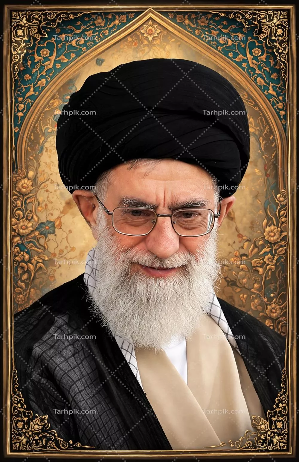 عکس رهبر شهید ایران سید علی خامنه ای