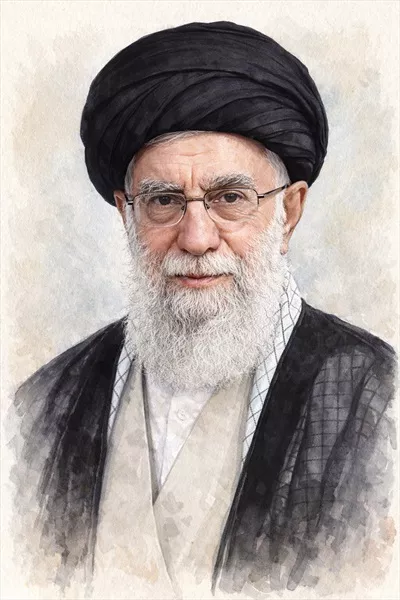 عکس آیت الله العظمی شهید سید علی خامنه ای