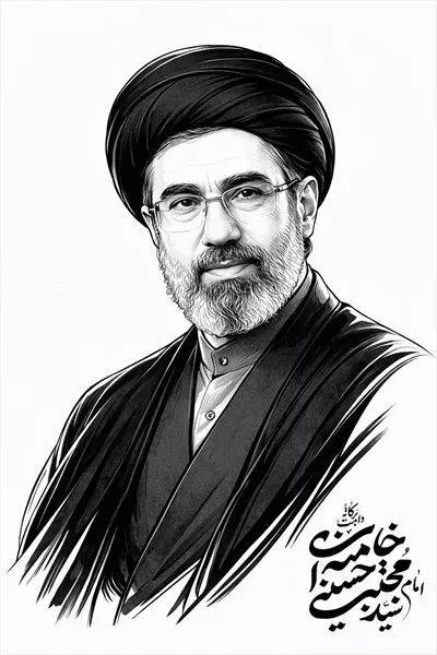 عکس سید مجتبی خامنه ای رهبر جمهوری اسلامی
