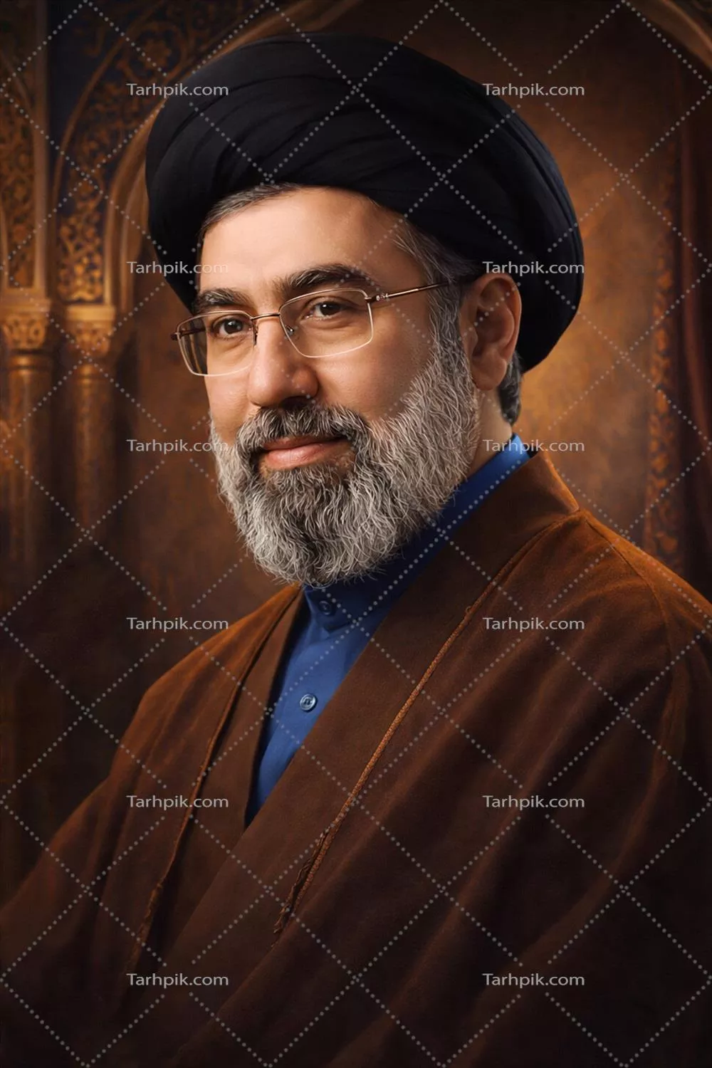عکس نمای نزدیک آیت الله سید مجتبی خامنه ای