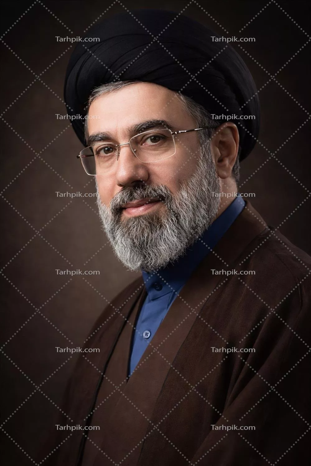عکس نمای بغل چهره آیت الله خامنه ای