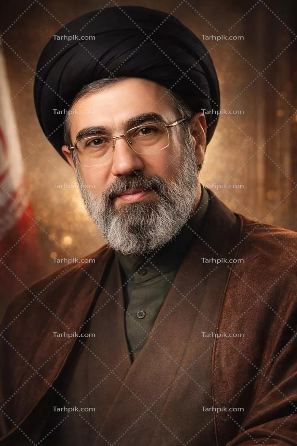عکس گرافیکی آیت الله خامنه ای