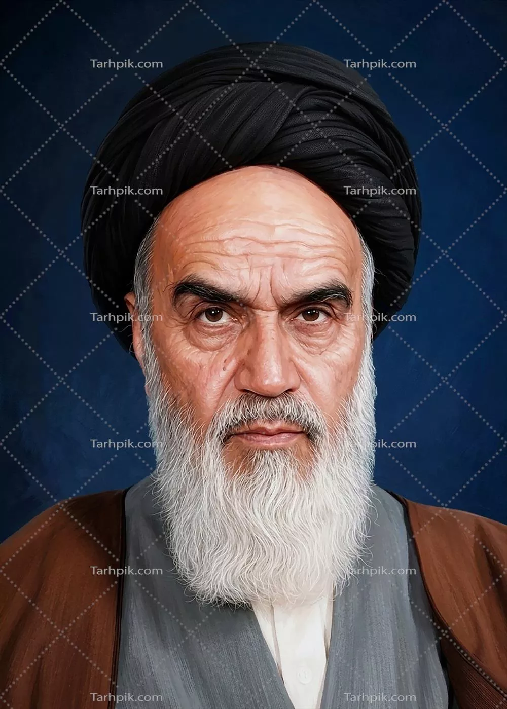 عکس رهبری انقلاب اسلامی و تأثیر امام خمینی بر جامعه ایران