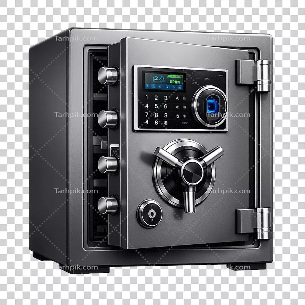 عکس گاوصندوق پیشرفته ساخته شده با هوش مصنوعی