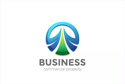 وکتور طراحی لوگو مفهومی و انتزاعی برای شرکت های نوآور