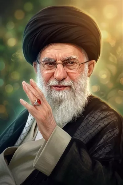 عکس گرافیکی آیت الله العظمی سید علی خامنه ای