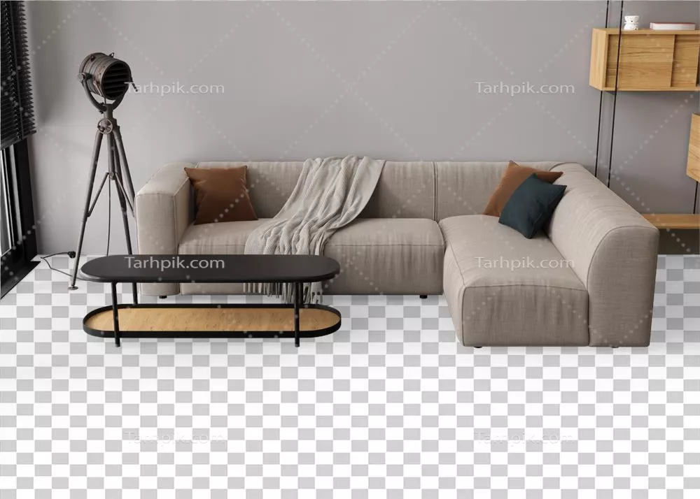 عکس دوربری نمونه طراحی شفاف برای پوشش زمین با فضای خالی برای انواع کفپوش ها