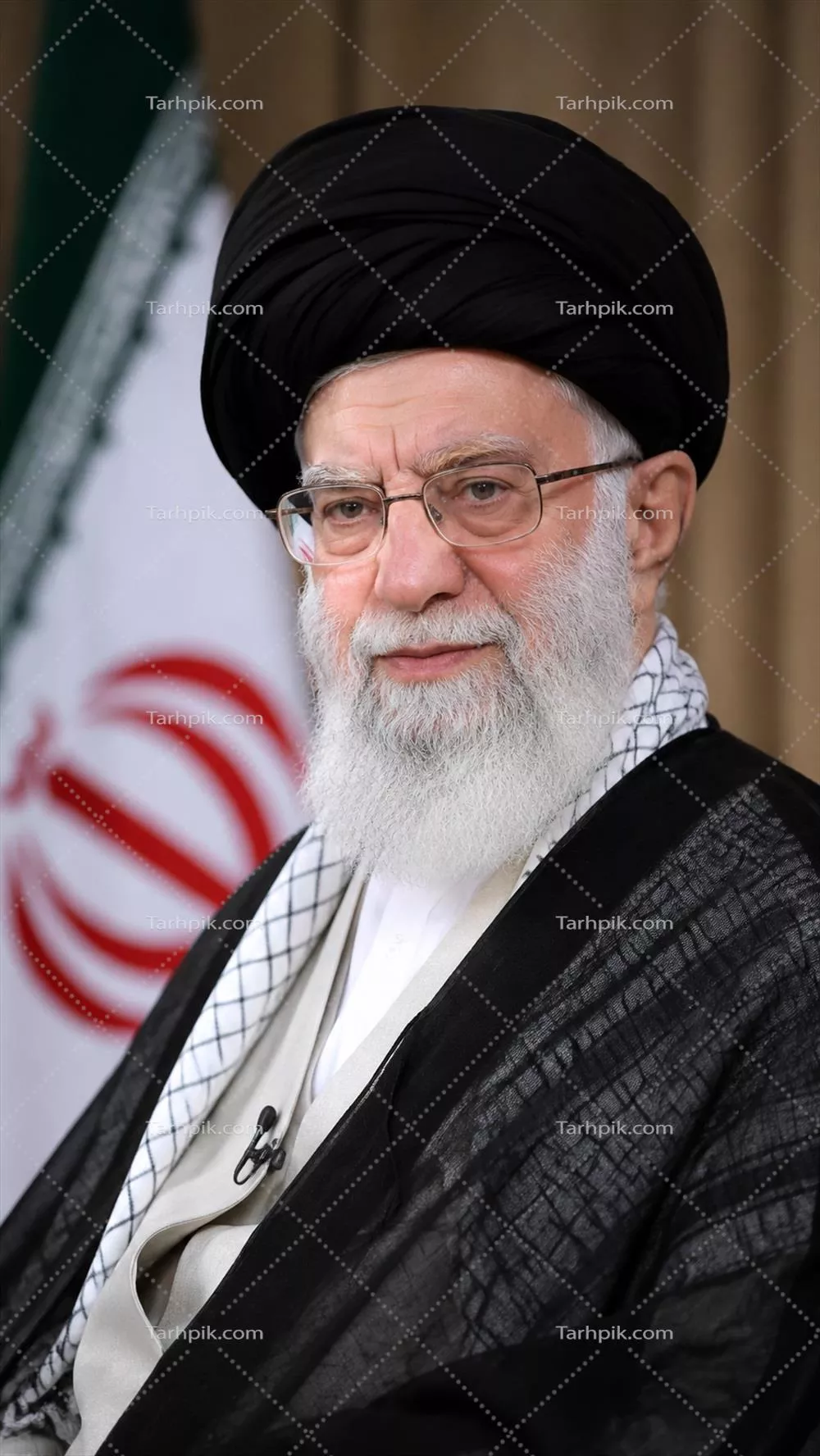 عکس آیت الله سید علی حسینی خامنه ای رهبر شهید ایران