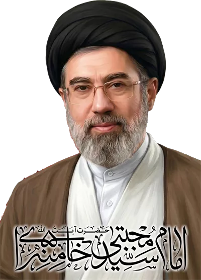 عکس دوربری گرافیک آیتالله خامنهای: نشان دادن رهبری و اصول مذهبی در هنر