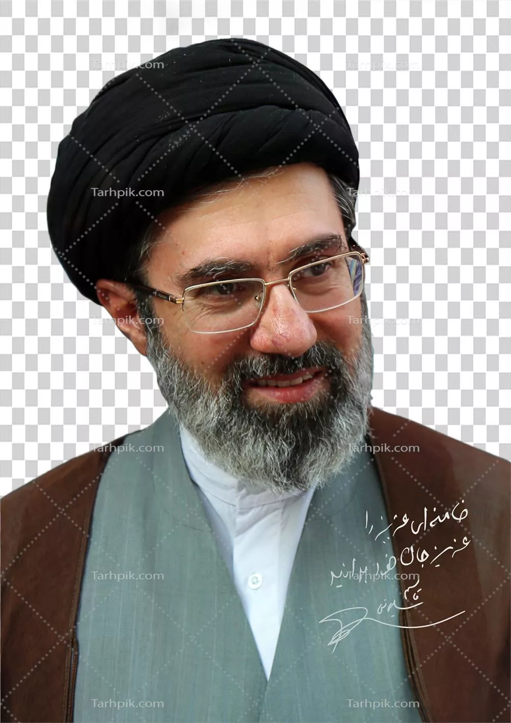 عکس دوربری رهبر جمهوری اسلامی ایران: آیتالله خامنهای