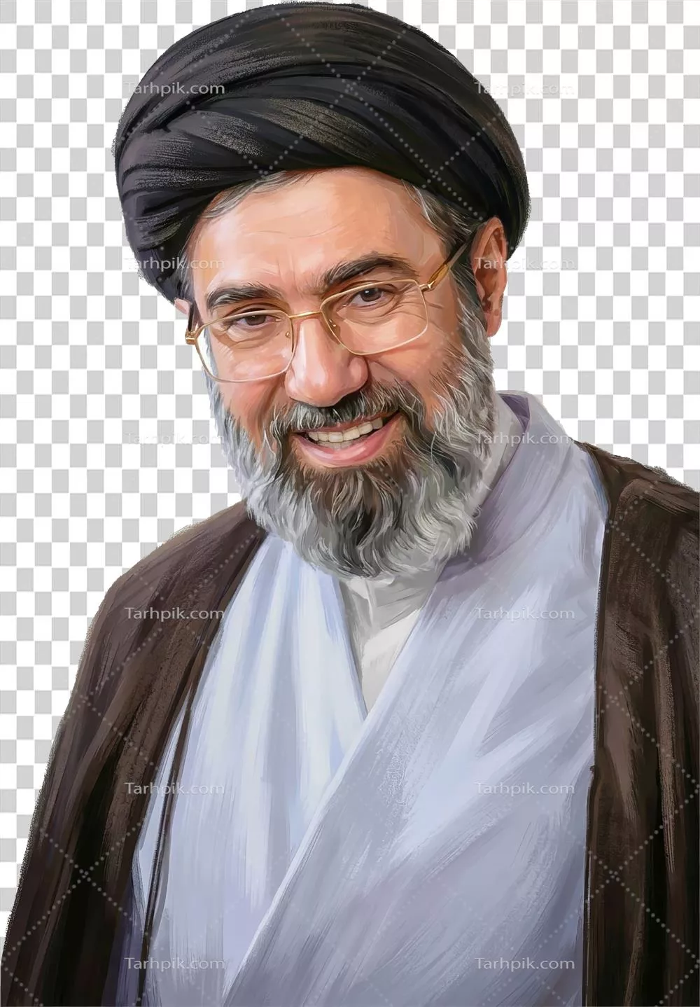 عکس دوربری سید مجتبی خامنه‌ای