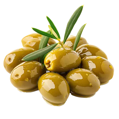 عکس دوربری عکس شفاف و تازه از زیتونهای رسیده و باکیفیت